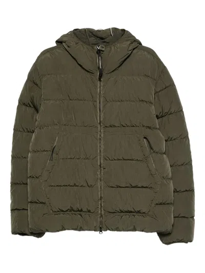 C.P. COMPANY HOODED PUFFER JACKET