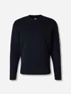 C.p. Company Hooded Sweatshirt In Blue