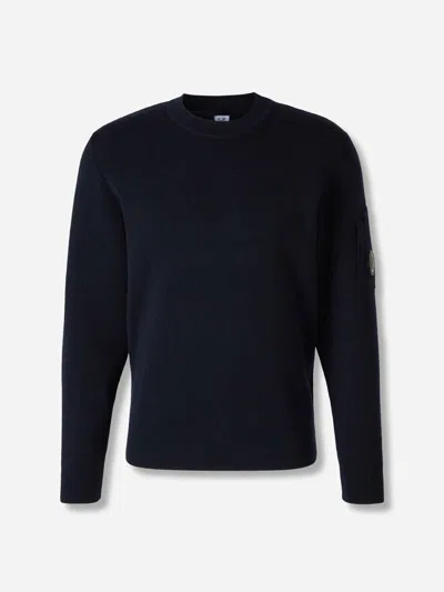 C.p. Company Hooded Sweatshirt In Blue