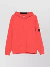 C.p. Company Hooded Sweatshirt With Logo And Pouch Pocket In Pink