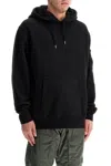 C.p. Company Relaxed-fit Hooded Sweatshirt In Black