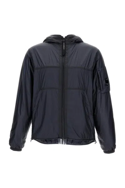 C.P. COMPANY C.P. COMPANY HOODED WINDBREAKER JACKET WITH LENS DETAIL