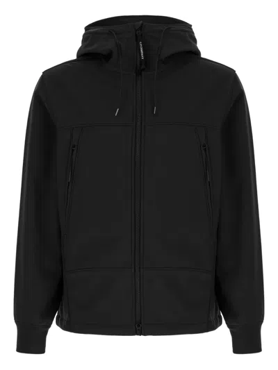 C.P. COMPANY HOODED ZIP-FASTENING JACKET