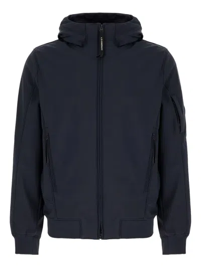 C.P. COMPANY HOODED ZIP-FASTENING JACKET