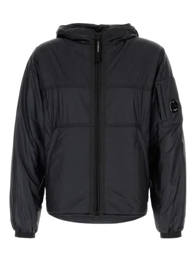 C.P. COMPANY HOODED ZIP-FASTENING JACKET