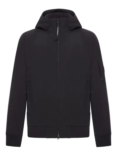 C.P. COMPANY HOODED ZIP-UP JACKET