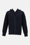 C.p. Company Zip Sweatshirt. In Blue