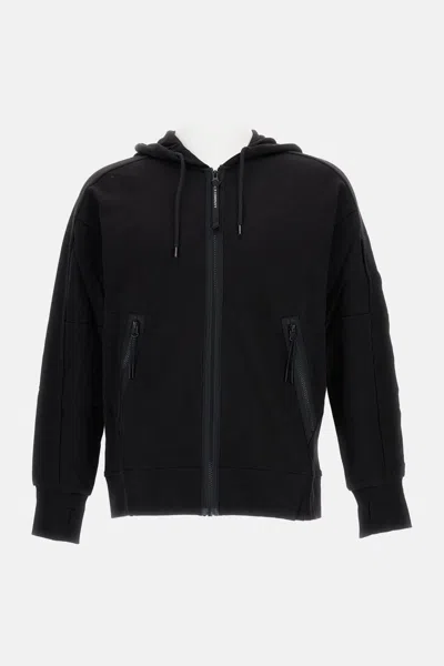C.p. Company Hoodie In Black