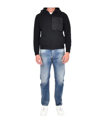 C.p. Company Hoodie In Black
