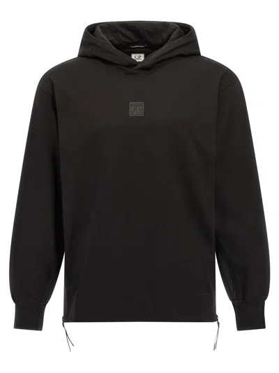 C.p. Company Hoodie In Black