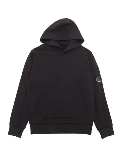 C.p. Company Kids' Hoodie In Black