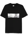 C.p. Company Illustration-print T-shirt In Black
