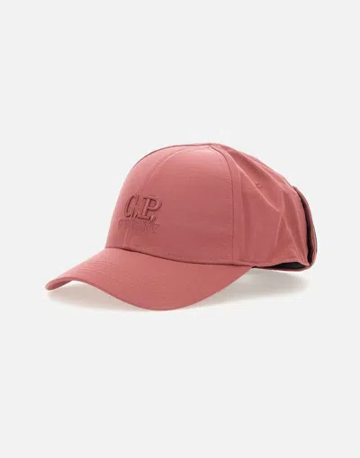 C.p. Company Chrome Baseball Hat In 粉色的