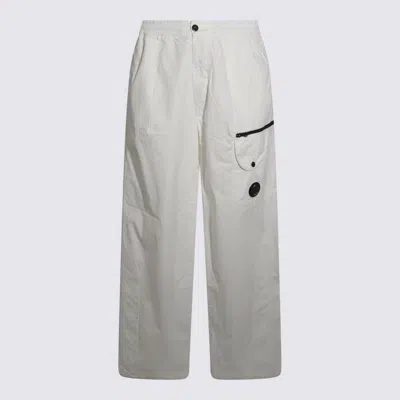 C.P. COMPANY C.P. COMPANY IVORY COTTON PANTS