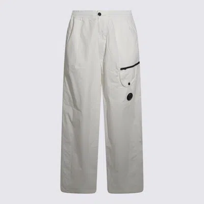 C.P. COMPANY C.P. COMPANY IVORY COTTON PANTS