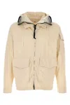 C.p. Company C.p.company Ivory Nylon Explorer Jacket In Neutral