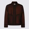 C.p. Company Relaxed Fit Long Sleeve Jacket With Pockets In Brown