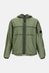 C.p. Company Metropolis Hooded Pocket Jacket In Green