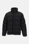 C.p. Company Oversized Zip-front Rain Jacket With Quilted Texture In Blue