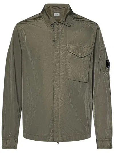 C.p. Company Utility Shirt Clothing In Green