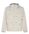 C.p. Company C. P. Company Technical Goggle Windbreaker Jacket In Beige