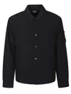 C.p. Company Lightweight Polyamide Jacket With Tailored Fit In Black