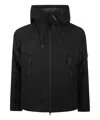 C.p. Company C.p.company Pro-tek Hooded Jacket In Black
