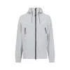 C.p. Company Jacket With Adjustable Hood And Goggle Details In Blue