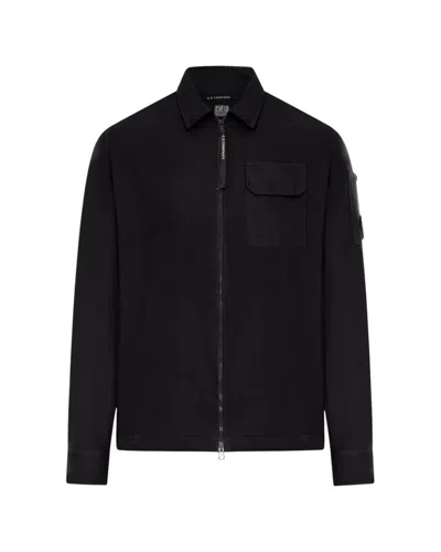 C.p. Company Jacket In Black