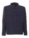 C.p. Company Overshirt - Overshirt In Blue