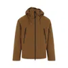 C.p. Company Medium Jacket In Pro-tek In Brown
