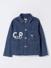 C.p. Company Jacket C. P. Company Kids Color Blue In Blue