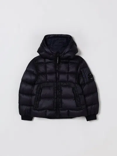 C.p. Company Jacket C. P. Company Kids Color Blue In Black