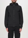 C.p. Company Kapuzenjacke Mit Linsen-detail In Black