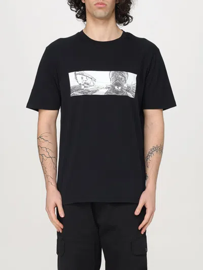 C.P. COMPANY T-SHIRT C. P. COMPANY MEN COLOR BLACK,G57374002