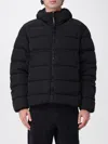 C.p. Company C.p.company Midnight Blue Nylon Down Jacket In Black