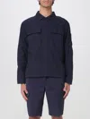 C.p. Company C. P. Company Cotton Overshirt In Blue
