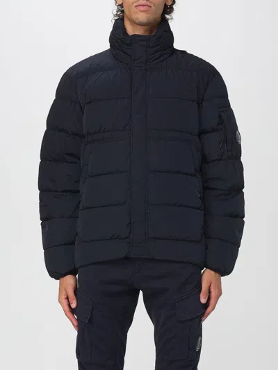 C.p. Company Jacket C. P. Company Men Color Blue In Black