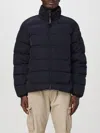 C.p. Company Blue Polyamide Down Jacket In Blau