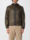 C.p. Company Giubbotto C. P. Company In Nylon Con Cappuccio In Green