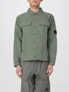 C.p. Company Rip-stop Cotton Jacket With Adjustable Drawstring Hem In Grey