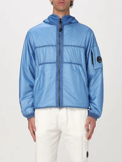 C.p. Company Jacket C. P. Company Men Color Sky Blue In Sky Blue