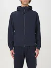 C.p. Company Shell-r Lens-detail Hooded Jacket In Blau