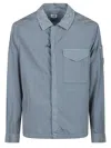 C.p. Company Chrome-r Lens Hooded Jacket In Grey