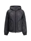 C.p. Company C. P. Company Quilted Down Jacket In Black