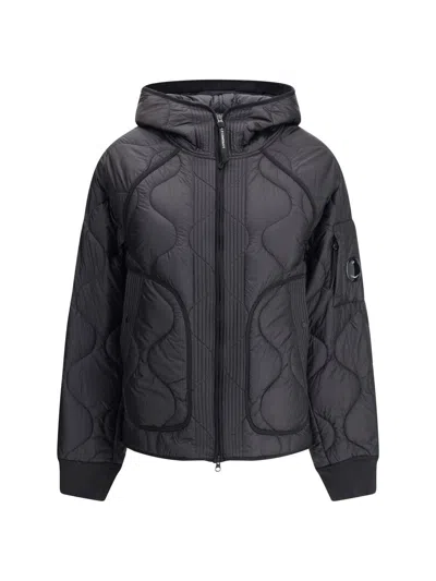 C.p. Company Jackets In Black