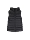 C.p. Company Quilted Puffer Gilet - Black In Black