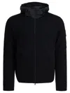 C.p. Company Metropolis Series Hooded-zipped Jacket In Black