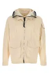 C.p. Company C.p.company Ivory Nylon Explorer Jacket In White