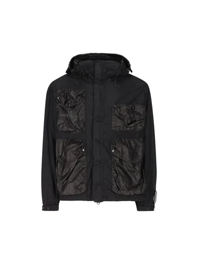 C.p. Company Jackets In Black